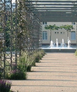 Wasserachse, Hanau, Stadtteilpark Francois 